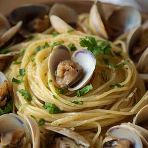 Linguini with Clams