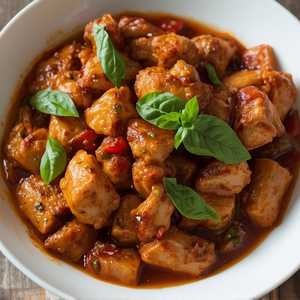Pad Nam Prik Pao With Pork
