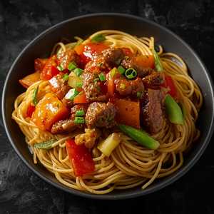 Hongkong Style Pan Fried Noodles