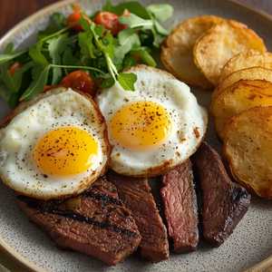 STEAK & EGGS*