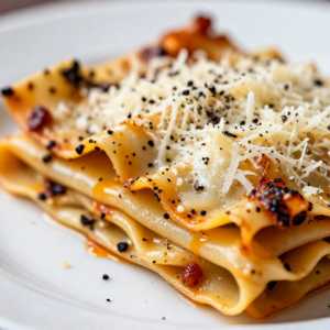 Lasagna Cacio e Pepe