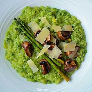 GREEN ASPARAGUS RISOTTO