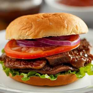 Pan con Bistec