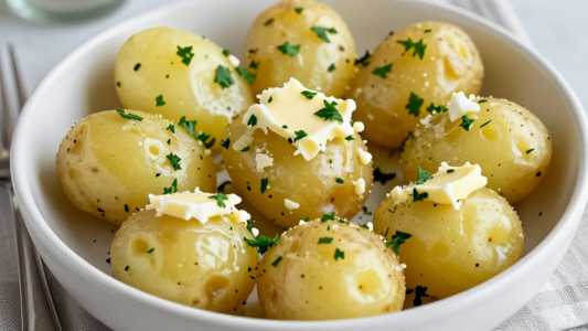 Boiled New Potatoes
