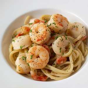 Seafood Alfredo