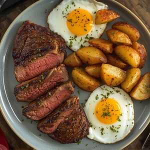 Skirt Steak & Eggs