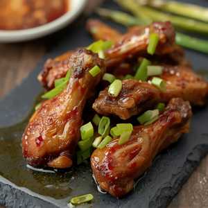 Sticky Duck Wings