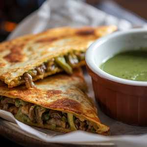 Birria Verde Quesadilla