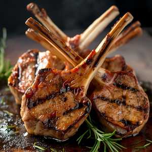 Char-Grilled Lamb Chops