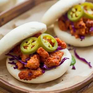 Nashville Hot Bao Buns