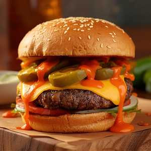 SPICY DIABLO BURGER
