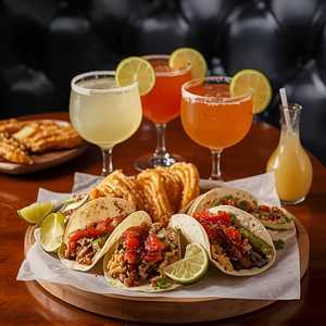 Family Taco Meal For 4 With Margaritas