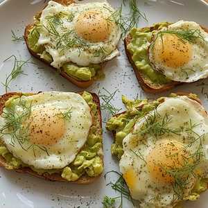 Tray Scrambled Eggs Toast