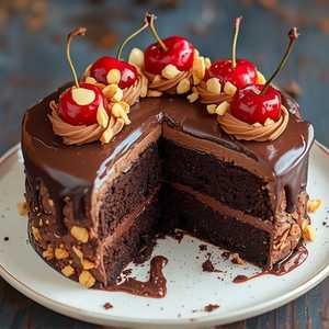 Mocha Cherry Bouchon