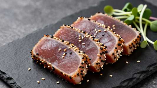Blackened Tuna Tataki