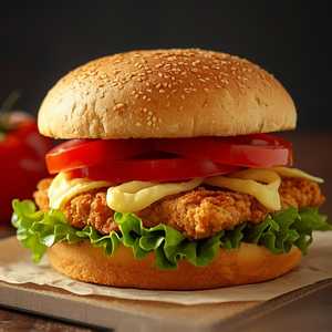 Deluxe Crispy Chicken Sandwich