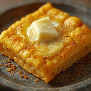 Griddled Corn Cachapa