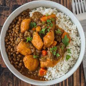 Daal Chicken
