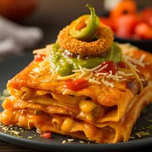 Chicken Enchilada Stack