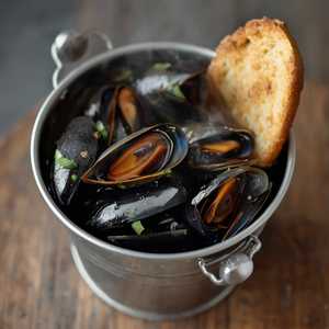 Bucket Of Mussels