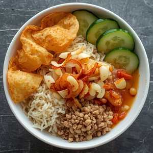 Burmese Style Noodle (Kaw Soi Dok)