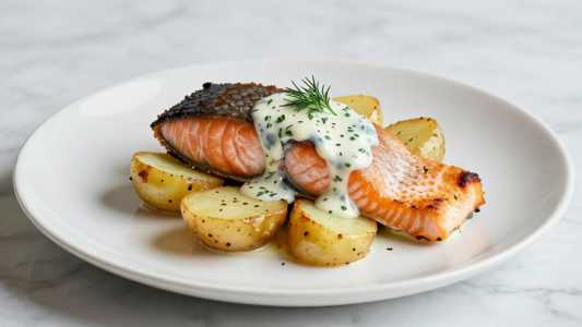 Pan Seared Atlantic Salmon