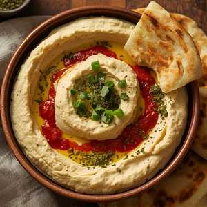 Mediterranean Hummus, V