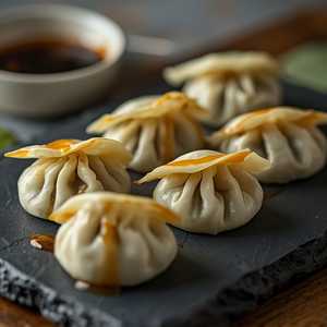 Duck And Cilantro Dumplings