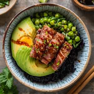 Tahitian Tombo Tuna Poke Bowl
