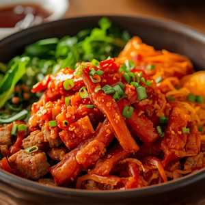 Kimchi Bibimbap