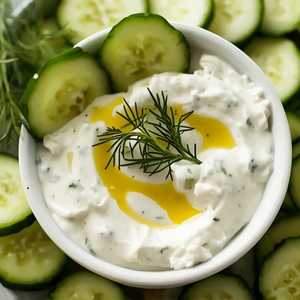Cucumber Garlic Yogurt (Tzadziki)
