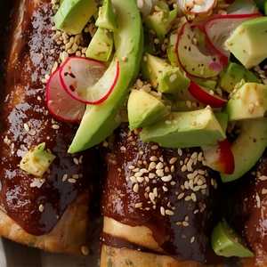 Mole Enchiladas