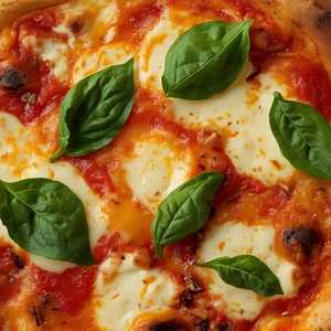 Tomato-Mozzarella Pizza