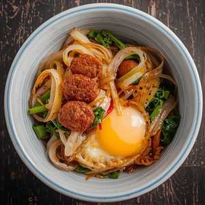 Pad Woon Sen With Nam