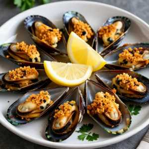 Mussels Oreganata