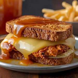 Honey BBQ Chicken Strip Sandwich