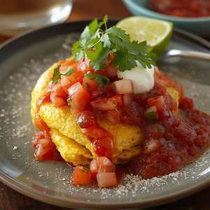 INSIDE OUT ENCHILADA OMELETTE