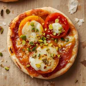 Mortadella Mini Pizza