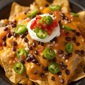 Manuel’S Cheese Nachos