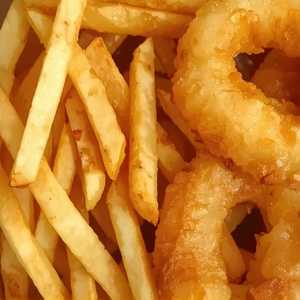 50/50 Fries & Onion Rings