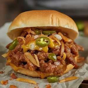 Wild Boar Sloppy Joe