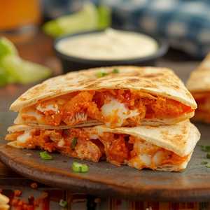 Buffalo Chicken Ranch Quesadilla