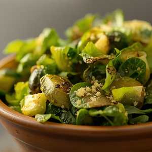 Parmesan Truffle Crispy Brussel Leaves