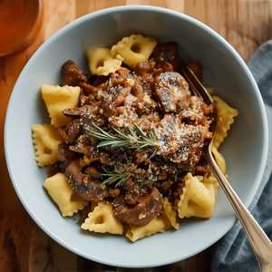 Cavatelli con spugnole