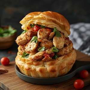 Poulet Feuilleté