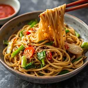 Vegetable Yaki Udon