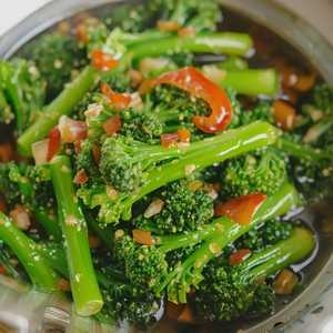 Chinese Broccoli in Oyster Sauce