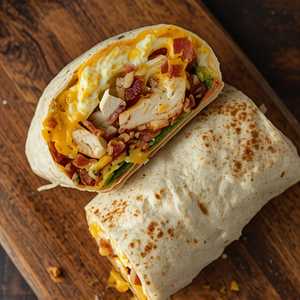 The Yardbird Breakfast Burrito