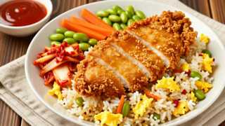 Korean Crispy Chicken Bowl