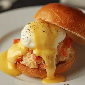 Crab Cake Egg Benedict